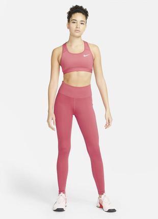 Топ жіночий nike women's medium support sports bra bv3900-6221 фото