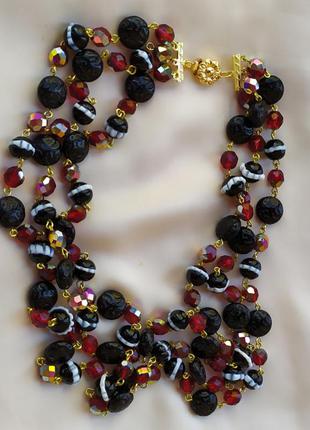 Винтажное колье чехия