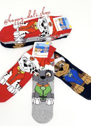Набір теплих новорічних шкарпеток з героями мультфільму «щенячий патруль»❤️