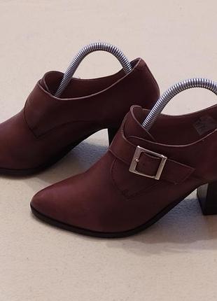 Шкіряні туфлі/ботильйони від max4 фото