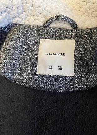 4321 pull&amp;bear 👌пальто дубленка5 фото