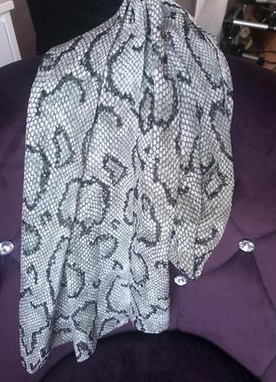 Хустка платок зі зміїним принтом2 фото