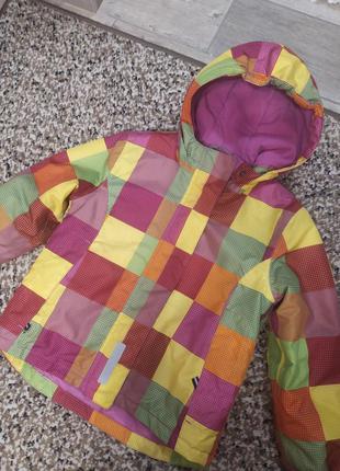 Куртка курточка для девочки фирменная холодная осень теплая зима