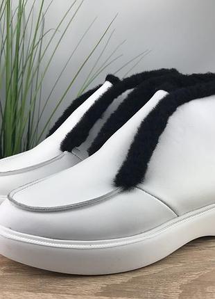 Зимние сапоги лоферы 37 размер 24см