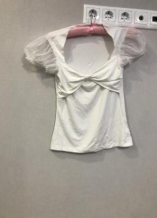 Футболка белая