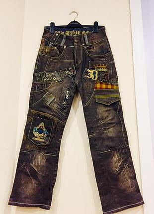 Bar magic of denim-колекційні джинси-w:30/l:34