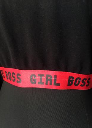 Кофта с капюшоном girl boss6 фото