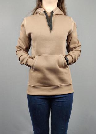 Толстовка бежевая женская размер s