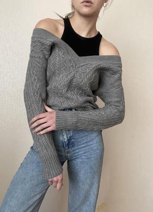 Теплий джемпер (светр, кофта, свитер)1 фото