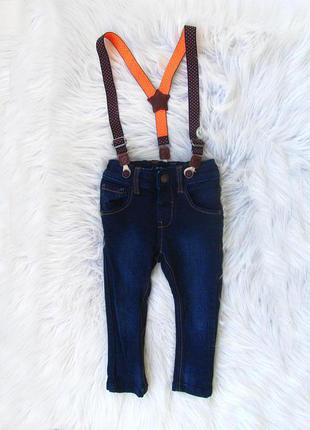 Джинси штани штани c підтяжками next