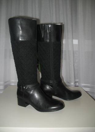 Жіночі демісезонні чоботи bandolino з широкою халявою розмір 35-36