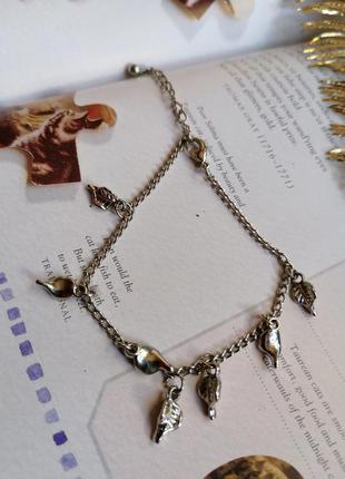 Браслетик с декором, ювелирный сплав.