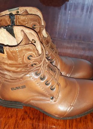 Bunker ботинки черевики сапоги чоботи