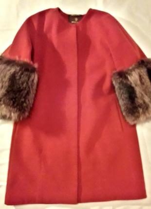 Пальто mila nova итальянский кашемир, энот