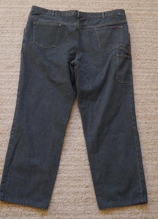 Джинси- батал  сірі  48/34 джинсовий розмір plonier2 фото