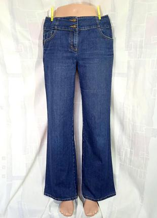 Широкие джинсы с широким поясом1 фото