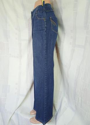 Широкие джинсы с широким поясом6 фото