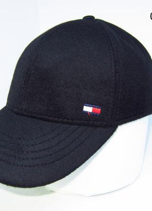 Бейсболка кашемировая на флисе с вышивкой 00483