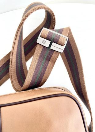 Мужская брендовая сумка кожаная италия piquadro оригинал сумочка кожа на подарок мужу подарок парню4 фото