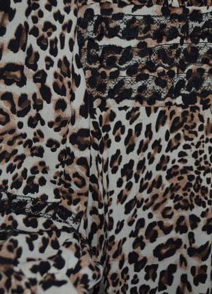 Сукня тигровий принт+делікатне мереживо! uhvala!7 фото