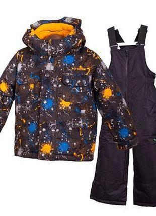 Зимовий комплект напівкомбінезон комбінезон куртка gusti, модель 4780xwb