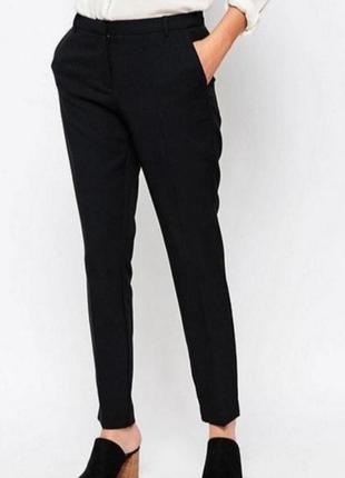 Классические чёрные брюки zara