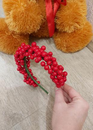 Обруч ободок калини