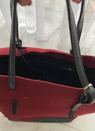 Сумка с войлока parfois