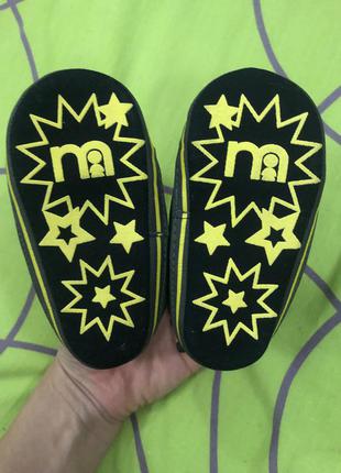 Тапочки ботинки mothercare3 фото
