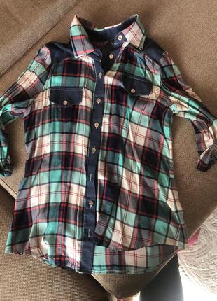 Рубашка в клетку
