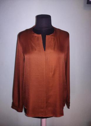 Блуза шелковистая#рубашка gerry weber