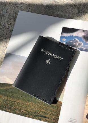 Акція!!!обкладинка на паспорт зі шкіри, hand made, обкладинка на паспорт