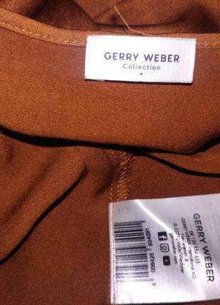 Блуза шелковистая#рубашка gerry weber5 фото