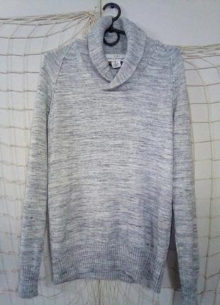 Джемпер чоловічий сірий l.o.g.g. by h&m, розмір s
