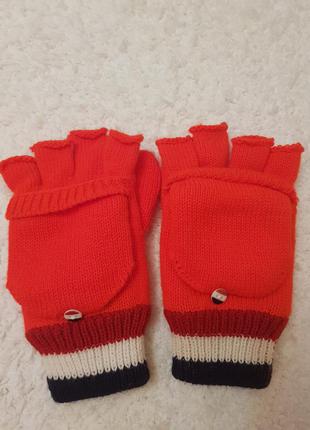Варежки митенки перчатки рукавицы