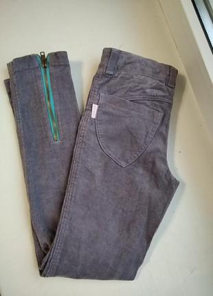Бемби бембі штаны джинсы скинни вельвет 8 лет 128 см