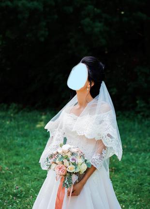 Шикарне весільне плаття5 фото