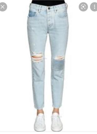 Джинсы женские levi's twig high slim ii pipeline blue голубые )