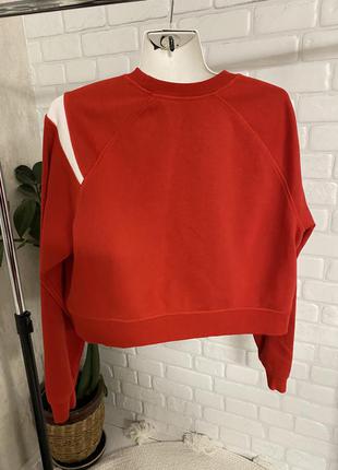 Толстовка свитер nike swoosh sweat rouge6 фото