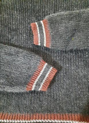 Джемпер свитер пушистый с люрексом от jennyfer7 фото