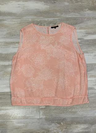 Шелковая блуза из  100 % шёлка люкс бренд jaeger.