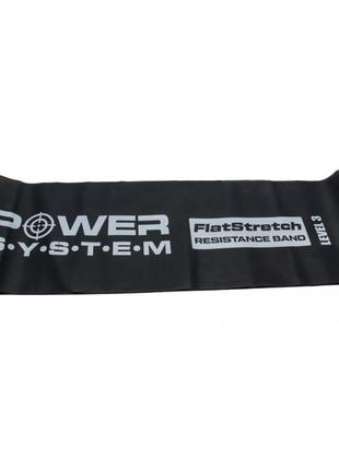 Стрічка-еспандер power system ps-4123 flat stretch band level 3 black3 фото