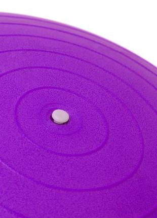 М'яч для фітнесу і гімнастики power system ps-4018 85 cm purple3 фото