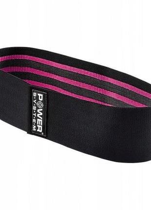 Эспандер для пилатеса power system ps-4091 booty band lvl 1 black/pink