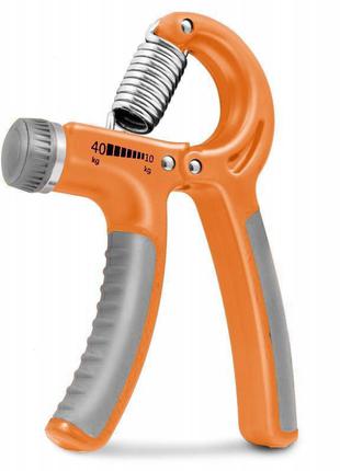 Еспандер кистьовий пружинний ножиці power system ps-4021 power hand grip orange2 фото