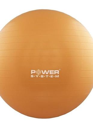 Мяч для фитнеса и гимнастики power system ps-4012 65 cm orange