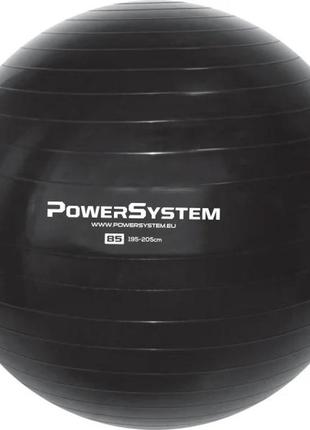 М'яч для фітнесу і гімнастики power system ps-4018 85cm black