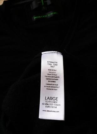 Jasper conran debenhams мужской свитер классический черный  пуловер из 100% шерсти мериноса8 фото
