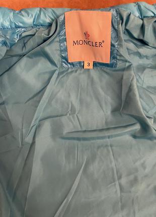 Демисезонный пуховик куртка moncler3 фото