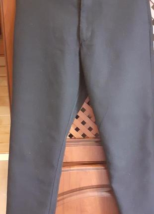 Черные брюки  george для мальчика 9-10 лет